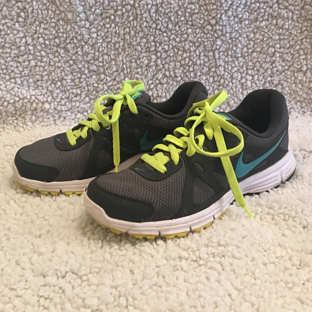 Multicolored Nike Running Shoes 👟✨